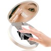 Espejo UV para Prueba de Protector Solar con Aumento 2X,