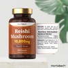Reishi Mushroom Capsules | 10,000mg | 100 Powder Capsules |