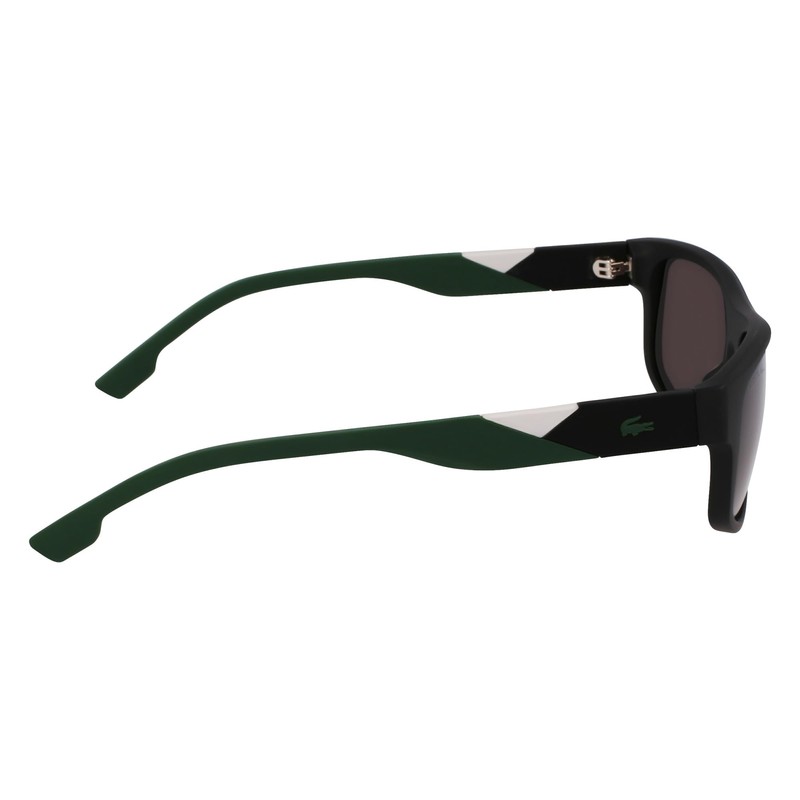 Lacoste Men's Sunglasses L6042S 002 Matte Black/Grey 55/17/145, 002 Matte