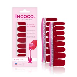 Peel and Stick Manicure Incoco "Berry Glitz"