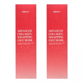 Eobseum 프룻 어드밴스드 콜라겐 랩핑 페이스 마스크 100ml 2개 Fruit Advanced Collagen Wrapping Face Mask 100ml 2pcs