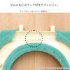 Oka Royal Collection Arts O-Shaped Dedicated Toilet Seat Cover, Green