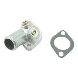 Engine Coolant Thermostat Housing w/Gasket Compatible with Chevy GMC Buick