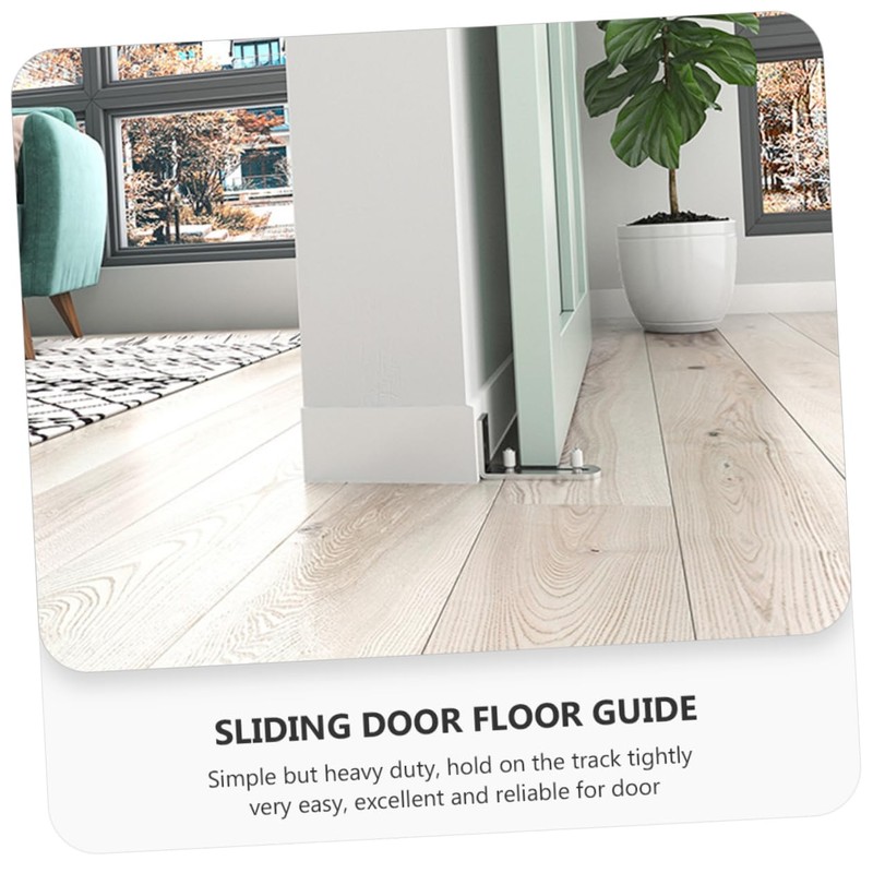 SHINEOFI 1Pc Floor Guide Swing Stop for Barn Doors Durable