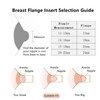 Flange Insert 17/19/21mm Compatible with S9/S10/S12/S9 Pro/S12 Pro Wearable Breastpump,