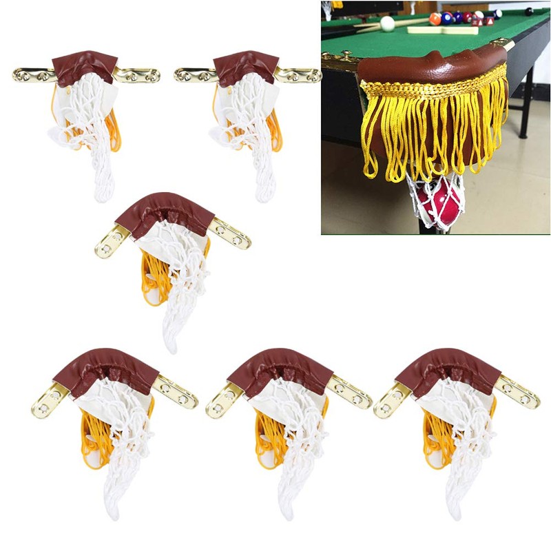 Alomejor Snooker Pocket Nets Children's Billiard Net Pocket Billiard Table