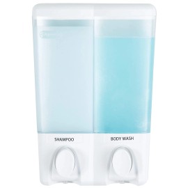Better Living Clear Choice Two Chamber Shower Dispenser White 14.2 fl oz