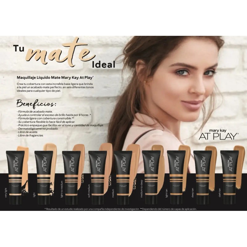 Mary Kay - Maquillaje Líquido Mate At Play 29 Ml