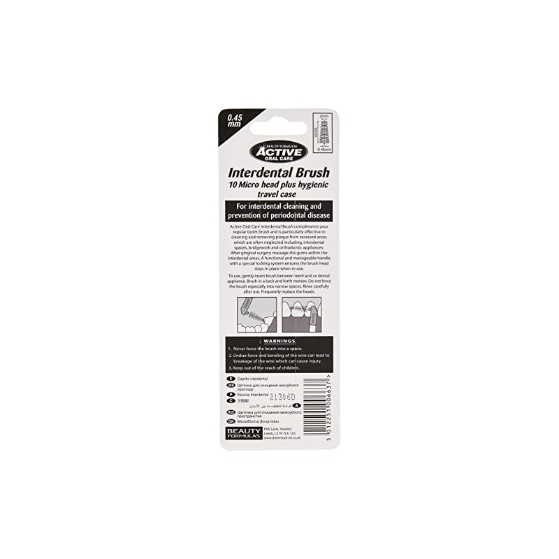 Active Oral Interdental Brush