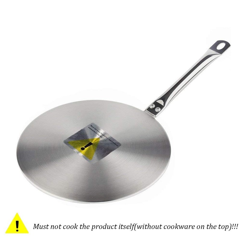 9.45inch Stainless Steel Coffee Milk Cookware Simmer Ring Induction adapter