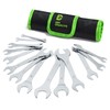 Der Erwachte Super-Thin Open End Wrench Set, 14-Piece SAE &