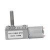 Turbo Worm Geared Motor High Torsion Micro Gearbox DC24V M8x33mm
