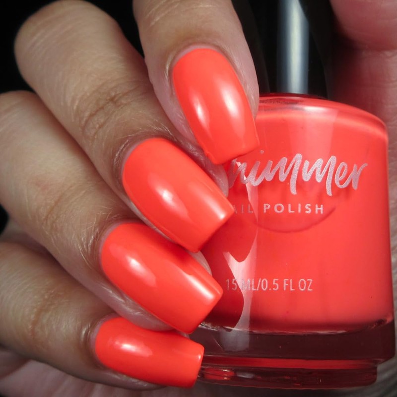 KBShimmer Totally Outrageous Neon Crème Nail Polish 0.5 oz Full