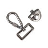Carabiner hook with screw lock for camera straps