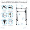Handy Andadera Para Adulto Ortopedica Ajustable An03g Handy