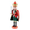 Clever Creations Blue Drummer 14 Inch Traditional Wooden Nutcracker, Festive