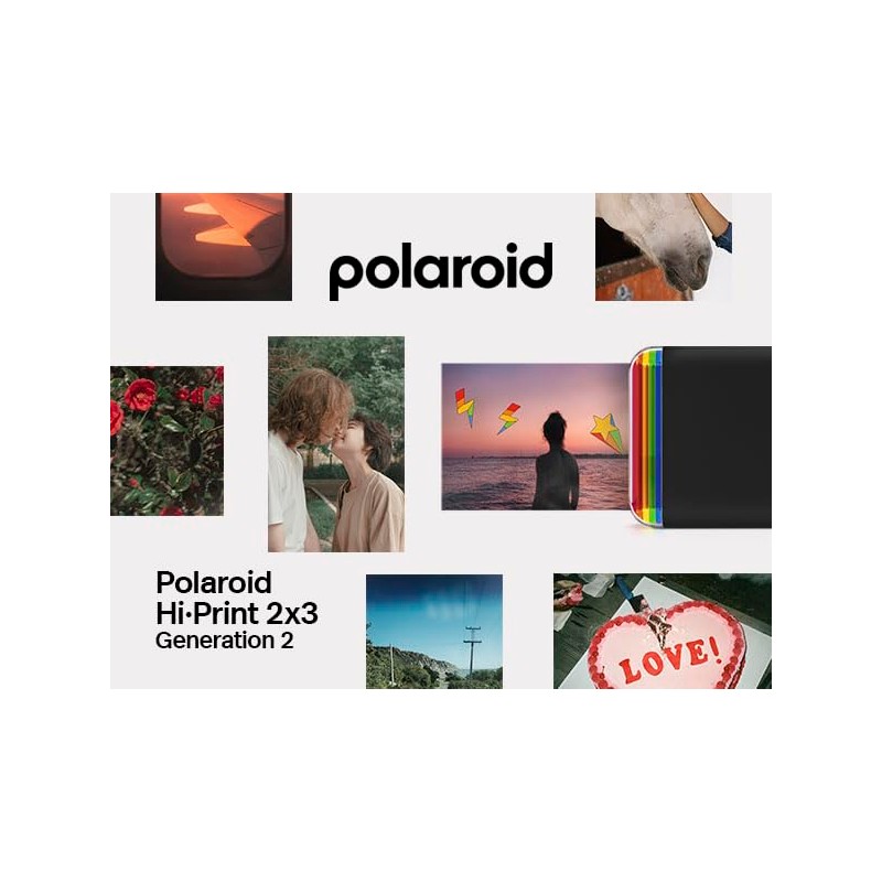 Polaroid Hi·Print Paper - 2x3 Paper Cardridge (20 Sheets)