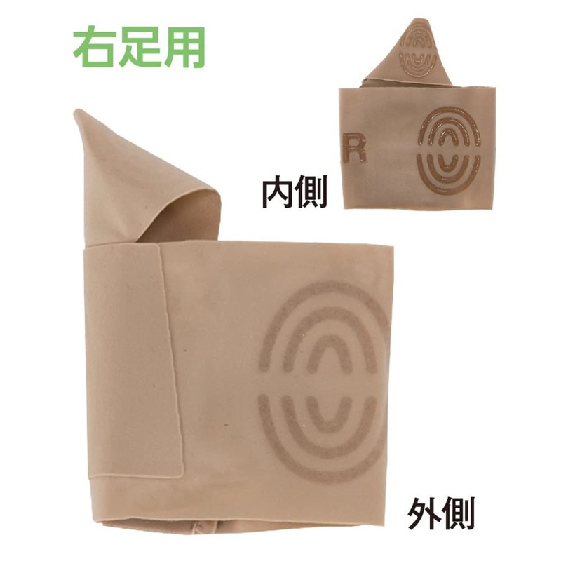 杉山ちなみ式 極薄母趾サポーター (右足用)