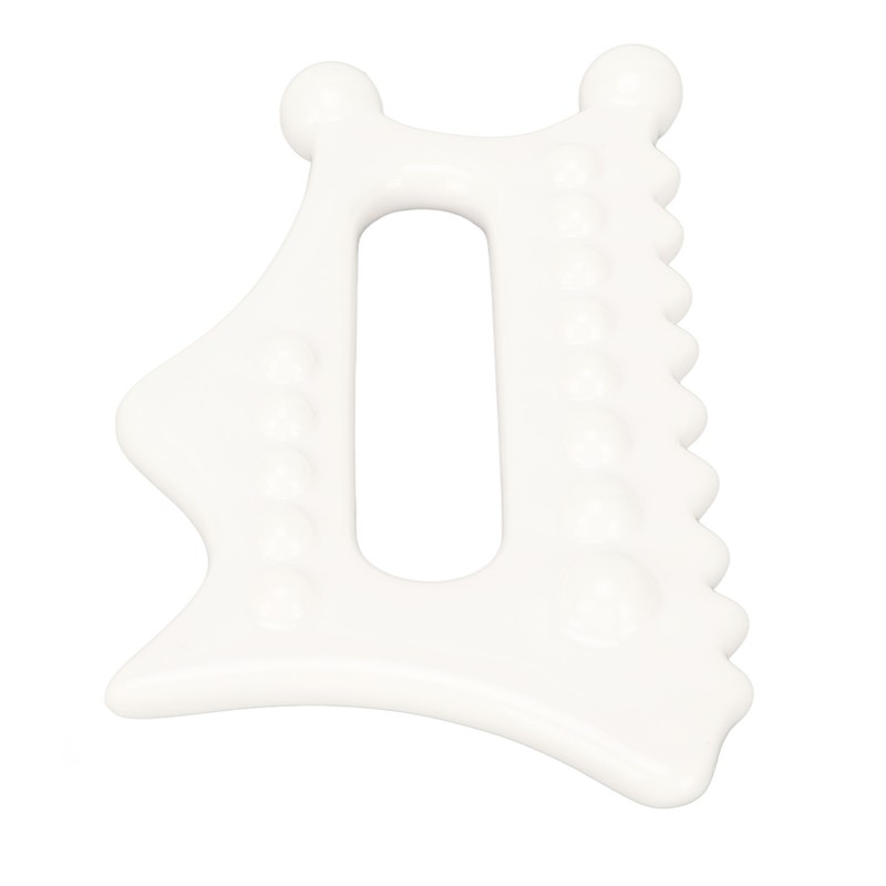 Facial Gua Sha Tool Men Women Ceramic Lymphatic Drainage Trigger