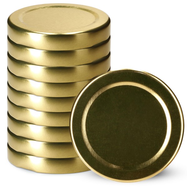 KADAX Screw Cap fi53 mm, Twist Off Metal Lid Set,