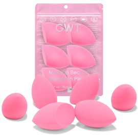 GWT Makeup Sponge Set, 6 Pack – Latex-Free Beauty Blenders for Liquid, Cream, and Powder – High-Definition, Super Soft Wonder Sponges for Flawless Application – Multi-Colored, Ideal for All Skin Types