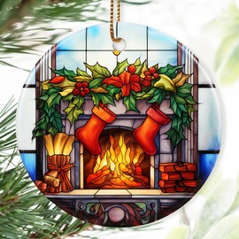 Christmas Ornament, Stocking Hanging Ornament, Christmas Decoration, Heirloom Keepsake, Holiday Ornaments, Xmas Gift Exchange, Gift Idea, Christmas Tree Ornament