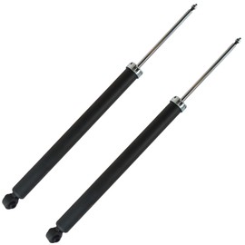 TRQ Rear Shock Absorber Set Compatible with 2008-2013 Volvo C30 2004-2011 S40 2005-2011 V50