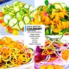 ICO 3-Blade Steel Vegetable Spiralizer, Zoodles Maker with 3 Stainless