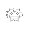 Hikari D Type Rubber 0.8 x 0.6 x 13.0 inches