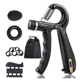 Moyac fortalecedor de agarre 5 en 1 ejercitador de mano