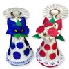 Corn Husk Doll Decorative Doll 2 Pack Handcrafted Dolls Mexican