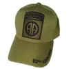 82nd Subdued Emblem (Emblem Only) Baseball Cap (Green)