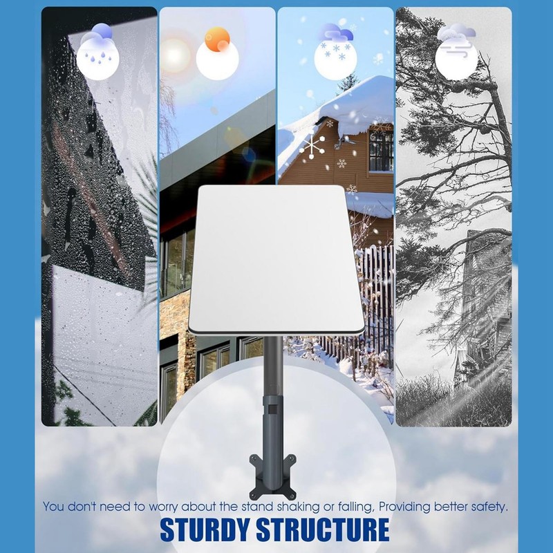 Starlink Mounting Bracket Heavy Duty Iron Starlink Pole Wall Mount