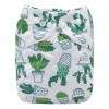 4 Pañales Ecológicos Alva Baby Con Absorbentes Microfibra