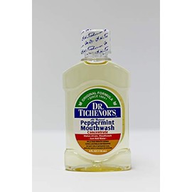 Dr. Tichenor's All Natural Peppermint Mouthwash Concentrate 4 oz (3-Pack)