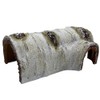 AllBright Reptile Shelter Cave Tunnel House Cave Floating Island Aquarium