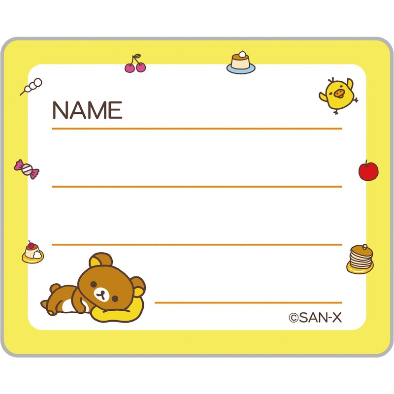 San-X Rilakkuma WL37801 Wallet, H 3.5 x W 7.9 x