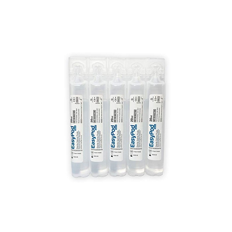 EasyPod Sterile Saline Pods | Eye Wash | Wound Cleansing