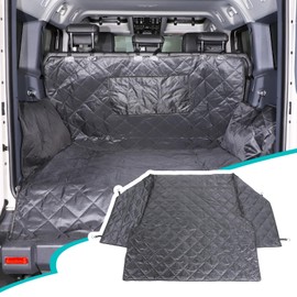 Hudiriy Back Row Dog Seat Covers Compatible with Ineos Grenadier 2020-2025, Water Repellant, Anti Shock, Non-Slip, Cover Trunk Mat, Dog Accessories, Pet Car Seat Protector (Black)