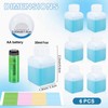 UMETASS 1oz Leak Proof Plastic Bottles with Caps, Laboratory Reagent