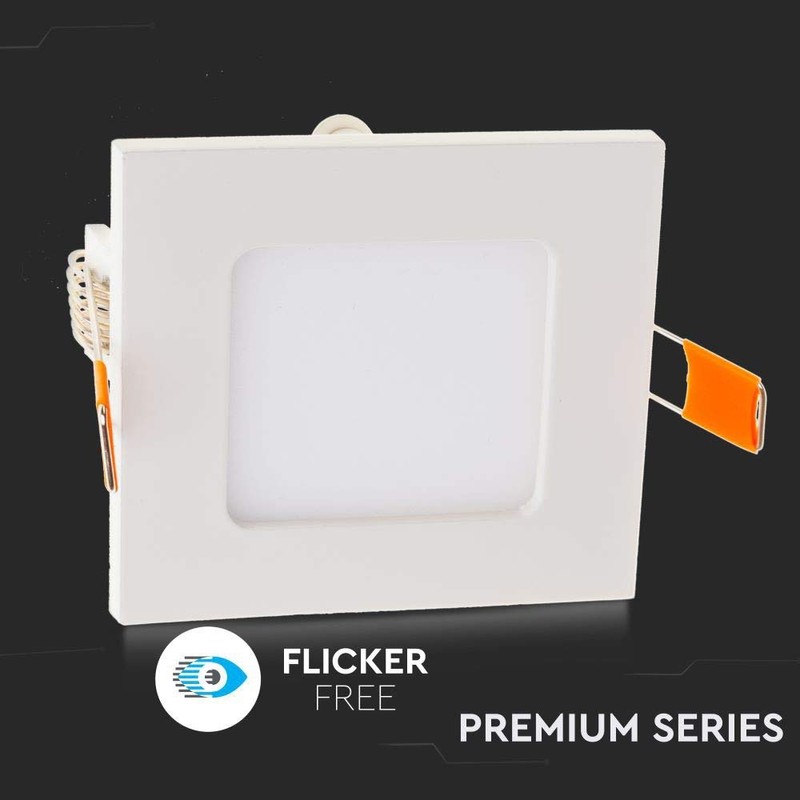 V-TAC LED Recessed Panel Rectangular with Aluminum Frame 18 W,