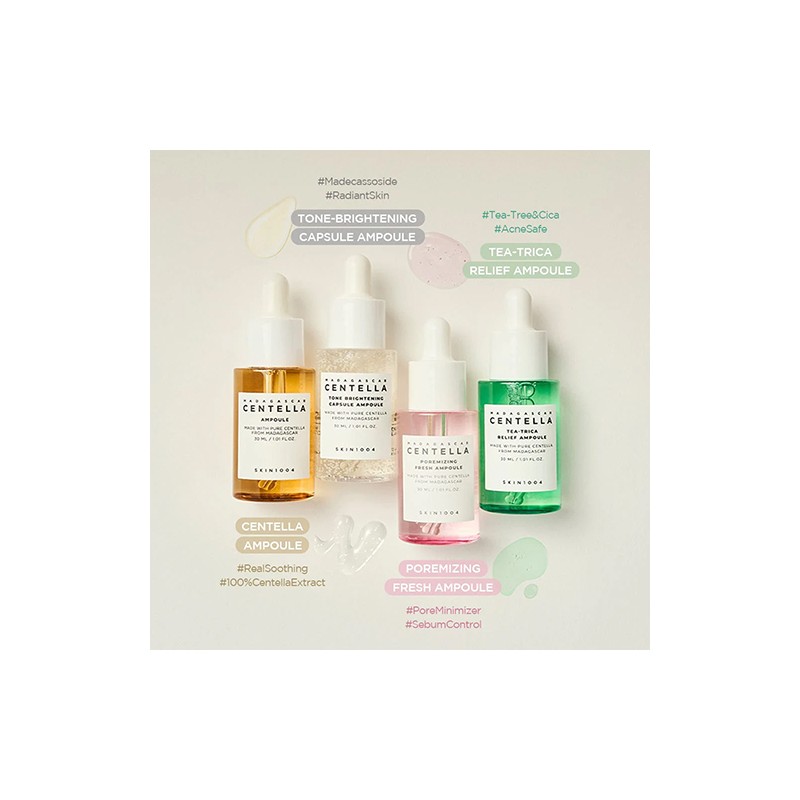 SKIN1004 [SKIN1004]Madagascar Centella Ampoule Kit (Mini Ampoule 4 types)