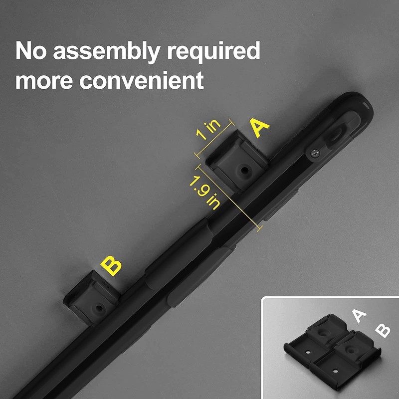 Zshine ceiling mounting or Wall mounting telescopic curtains track Home