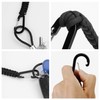 BRAVESHINE Carabiner Double Head with Carabiner, Plastic Bottle, Zack, Paracord,