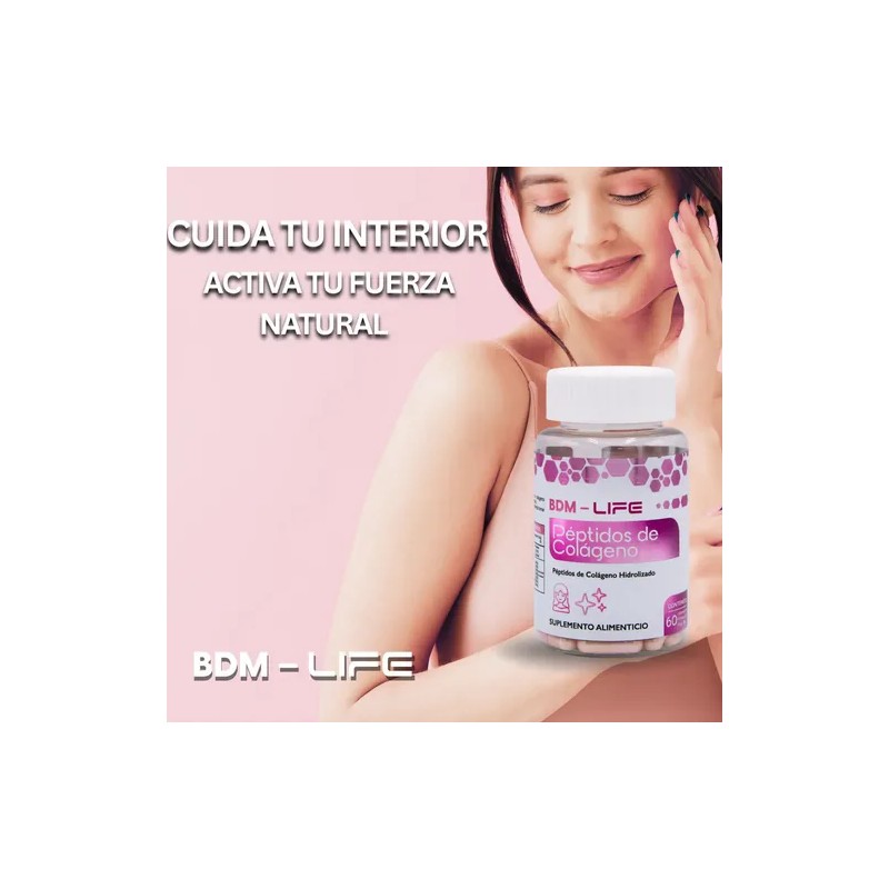Suplemento Alimenticio Péptidos De Colágeno Bdm Lab