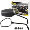 Set of Universal Motorcycle Rear View Mirrors / E-Tested /