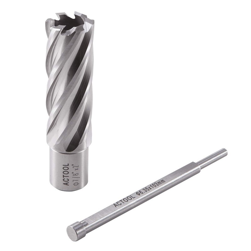 ACTOOL 7/8" Diameter x 2" Depth of Cut HSS Annular