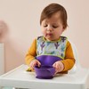 b.box Bowl and Spoon Feeding Set with Easy Grip Handles,