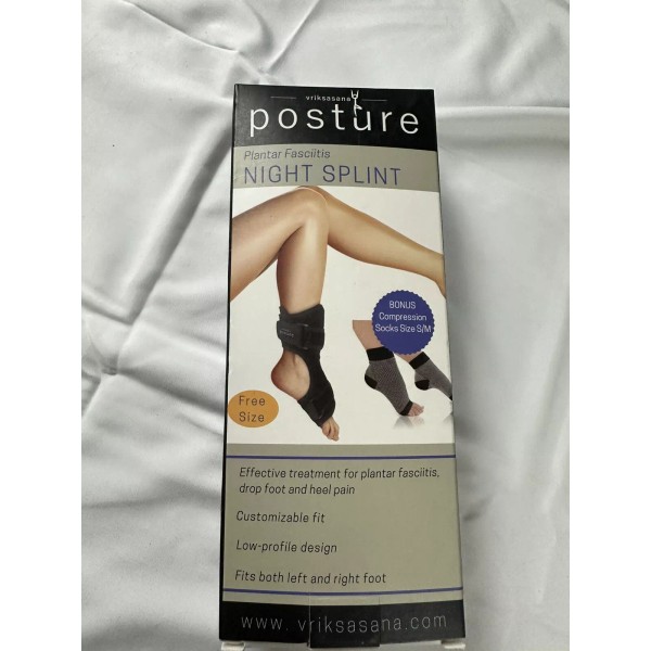 Vriksasana Posture Night Splint Plantar Fasciitis & Heel Pain w