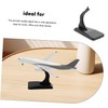 VILLFUL 2Pcs Plastic Model Stand for Aircraft Display Durable Airplane